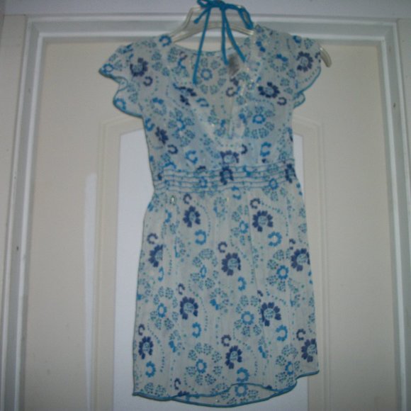 Balletcore COQUETTE AESTHETIC ROMANTIC FLORALS SEMI SHEER FEMME TOP 11/13 - Picture 1 of 5